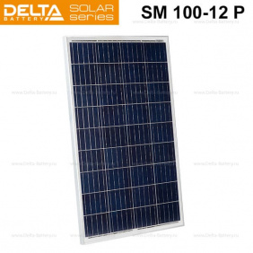 Солнечный  модуль Delta SM 100-12 P (12В / 100Вт)