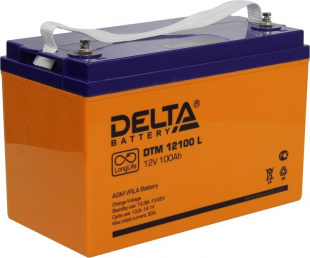 Аккумуляторная батарея Delta DTM 12100 L (12V / 100Aч) фото 273